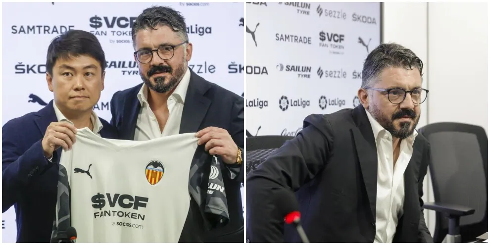 Gattuso appears in Valencia: the first conference of the former Milan and Napoli