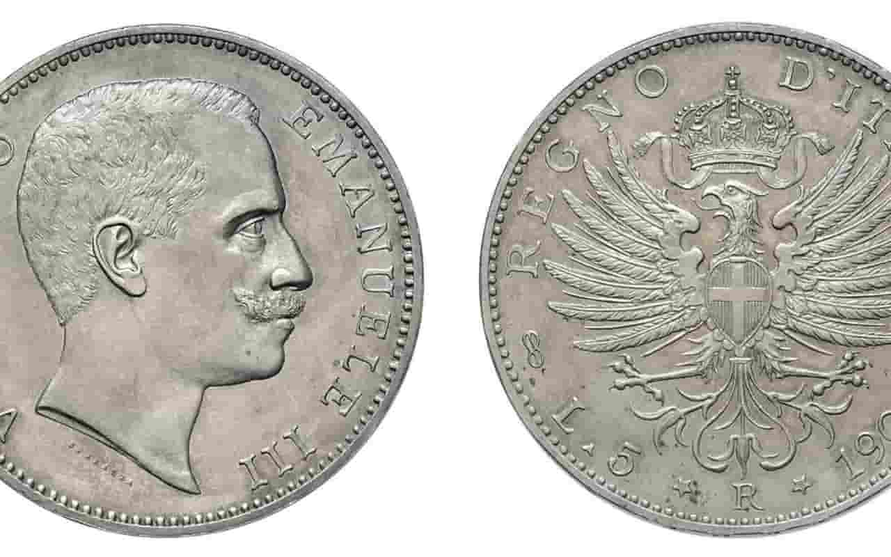 5 lira 1901