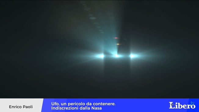 Ufo, the scenes don't stop anymore.  And in Italy ... the exciting documents of NASA