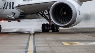 Photo of Airports closed as record heat melts UK asphalt