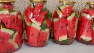 Photo of I will tell you how I store watermelon for a year, and it is still tasty and fresh.