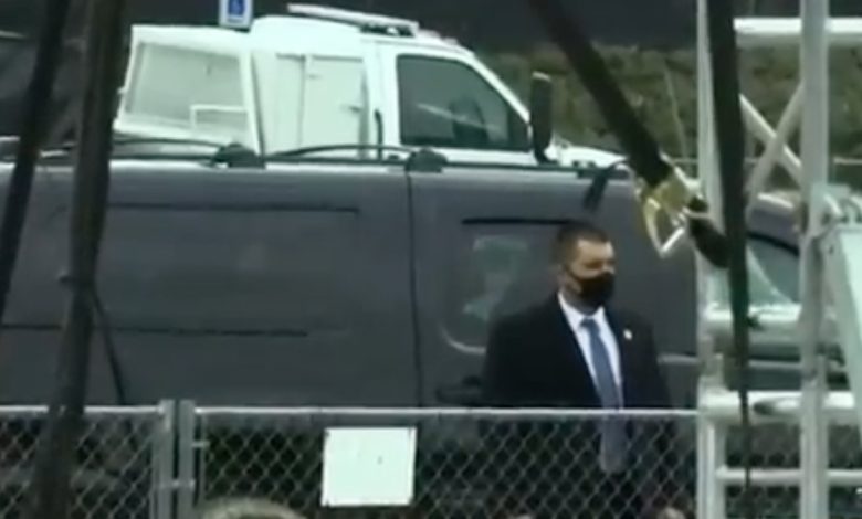 Here's the proof: When Trump tried to drive to Capitol Hill with the rebels - videos and photos