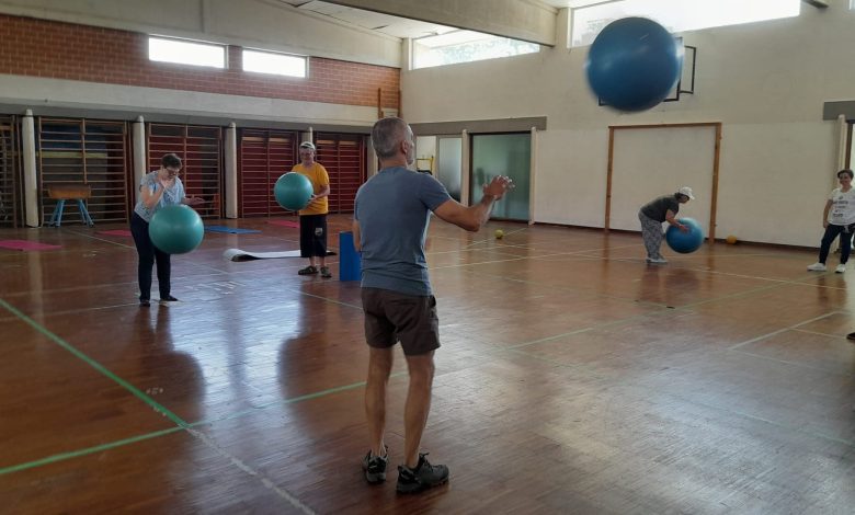 In Bobbio, the gym remains without a seat and is closed.  "For us it was an antidepressant"