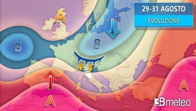 Photo of Weather >> end of August beginning of September between high pressure and thunderstorms.  Here’s how to use «3B Meteo