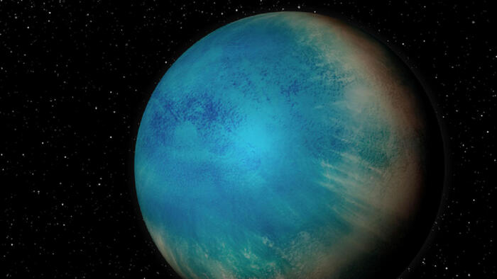 Discover a planet completely covered in oceans - space and astronomy