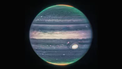 Photo of Jupiter as seen by the James Webb Space Telescope