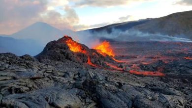 Photo of Red lava attracts thousands of tourists Corriere TV