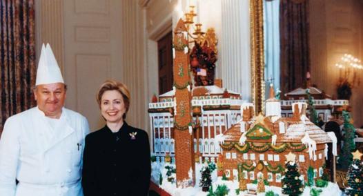 Roland Mesnier, the White House's chief pastry chef, has died.  Miracles to please the Five Chiefs