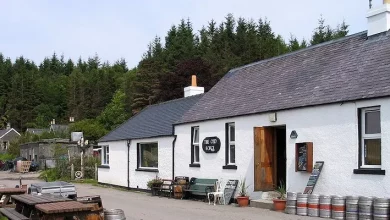 Photo of The most remote pub in Britain