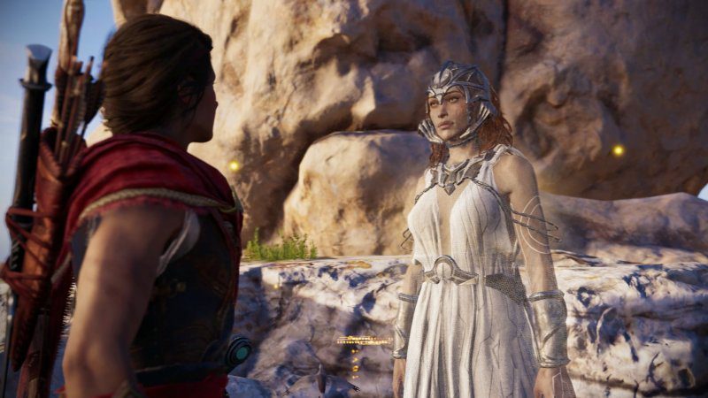 Aletheia, as she appears in Assassin's Creed Odyssey