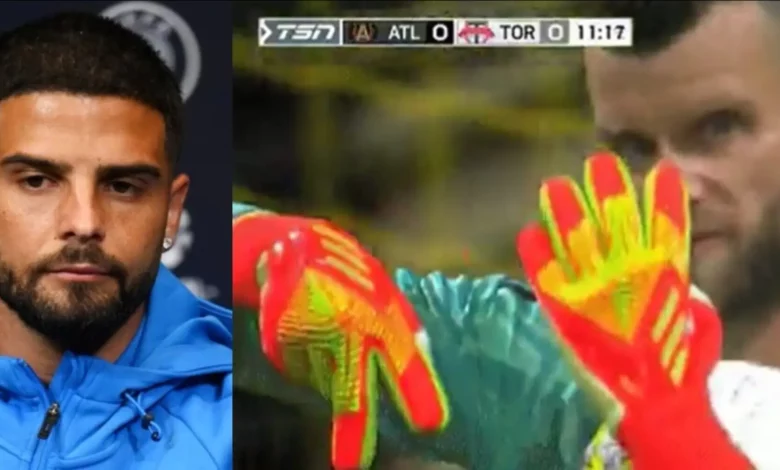 Insigne, Toronto hold on to Lorenzo: goalkeeper gesture