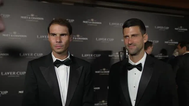 The Laver Cup, the big names in tennis like James Bond.  Djokovic: "Berrettini is the most elegant person"