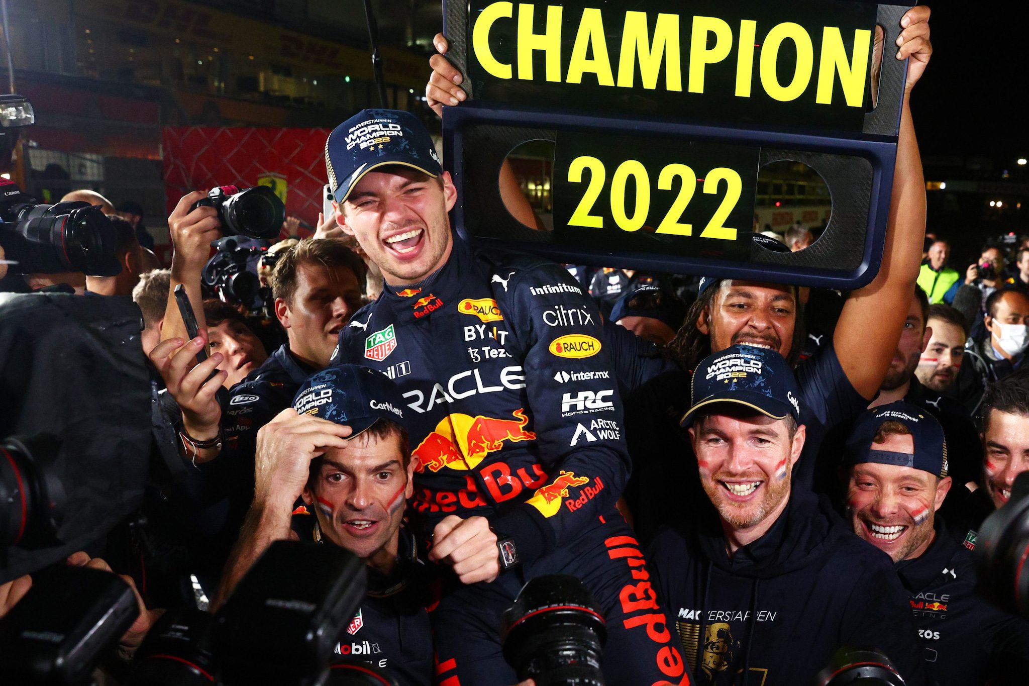 Verstappen has already won the Formula 1 World Championship at Suzuka.