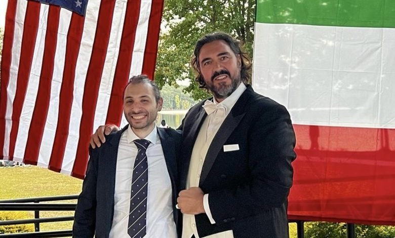 A warm welcome to the recital concert by tenor Gianluca Ciarbletti in the United States