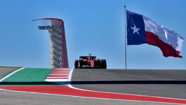 F1 US GP 2022, Austin: Carlos Sainz (Ferrari) |  Photo: Twitter @ScuderiaFerrari