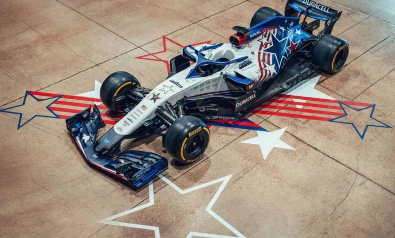 Formula 1 - Williams unveils special livery for Austin