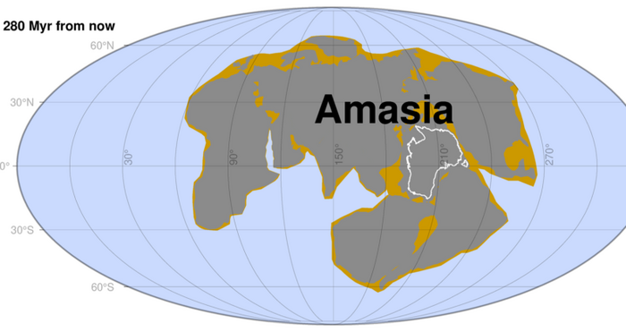 The giant new continent "Amasya" within 300 million years - News