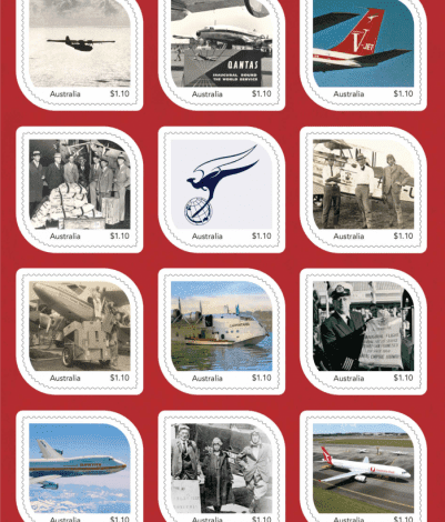 Qantas Centenary Flight and Australia Post take off - Italiavola & Travel