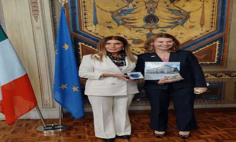 U.S. Consul Tracy Roberts Pounds visits Campobasso Province