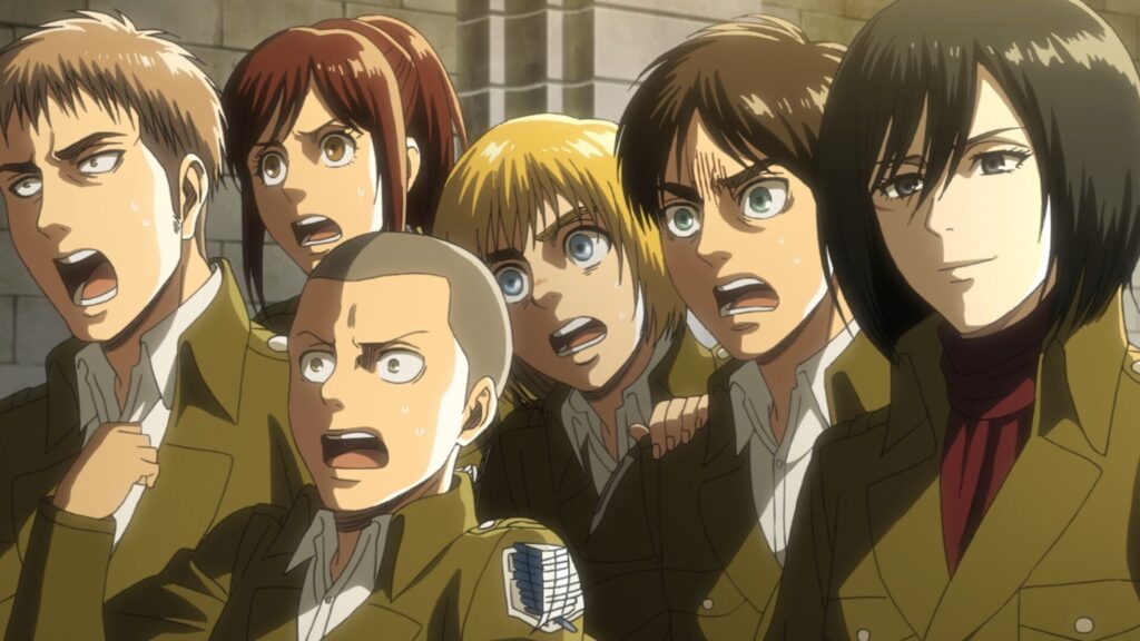 Attack on Titan categorizes characters