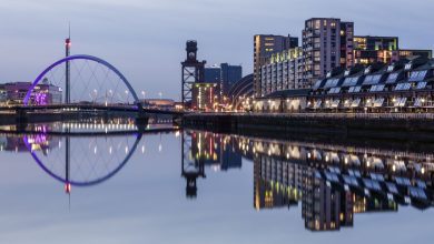 Photo of Glasgow, the largest Scottish city
