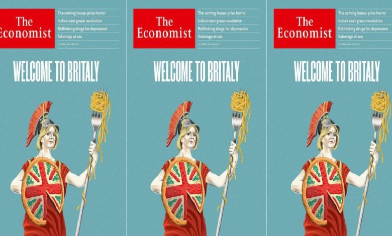 Liz Truss sull'Economist