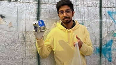 Photo of An Indian student who wants to clean up the UK… is running
