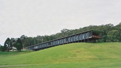 Photo of In Australia, the Bundanon Museum of Art is a bridge between art and architecture |  Architectural Digest Italia