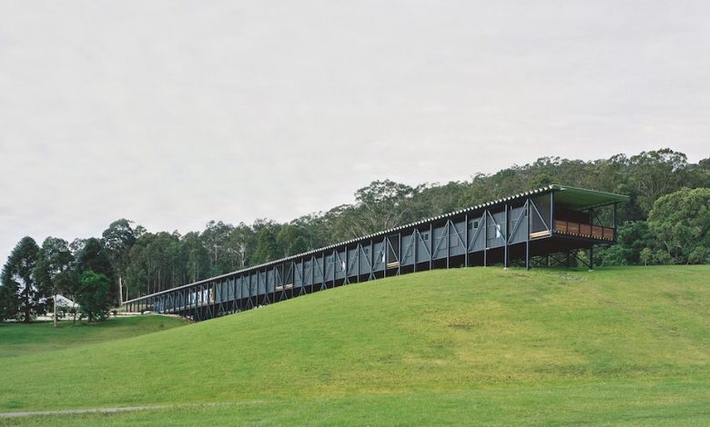 In Australia, the Bundanon Museum of Art is a bridge between art and architecture |  Architectural Digest Italia