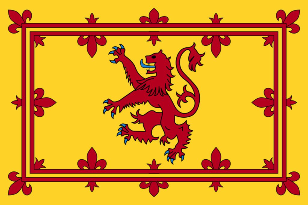 Flag of the Kingdom of Scotland