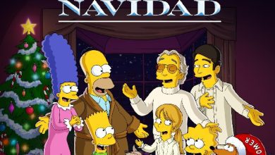 Photo of The Simpsons meet Bocellis in Feliz Navidad, Disney + When
